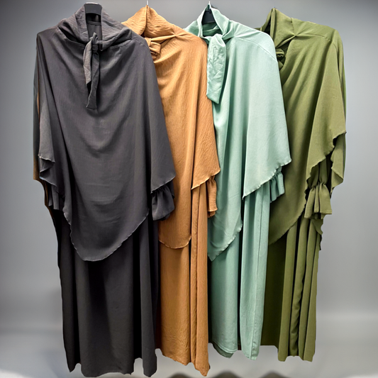 Khimar aus Jazz – Modisches islamisches Khimar für den Alltag.