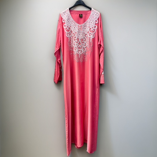 Abaya in Rosa