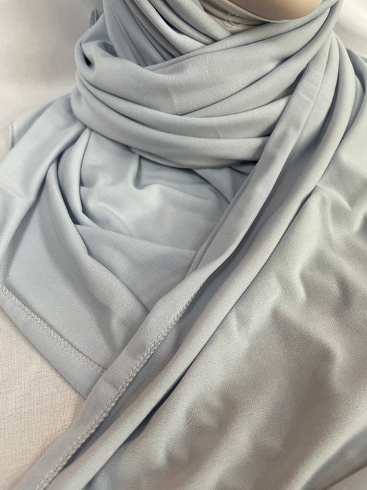 Jersey Hijab grau
