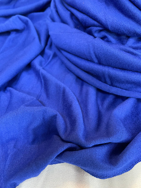 Baumwoll-Jersey Hijab blau