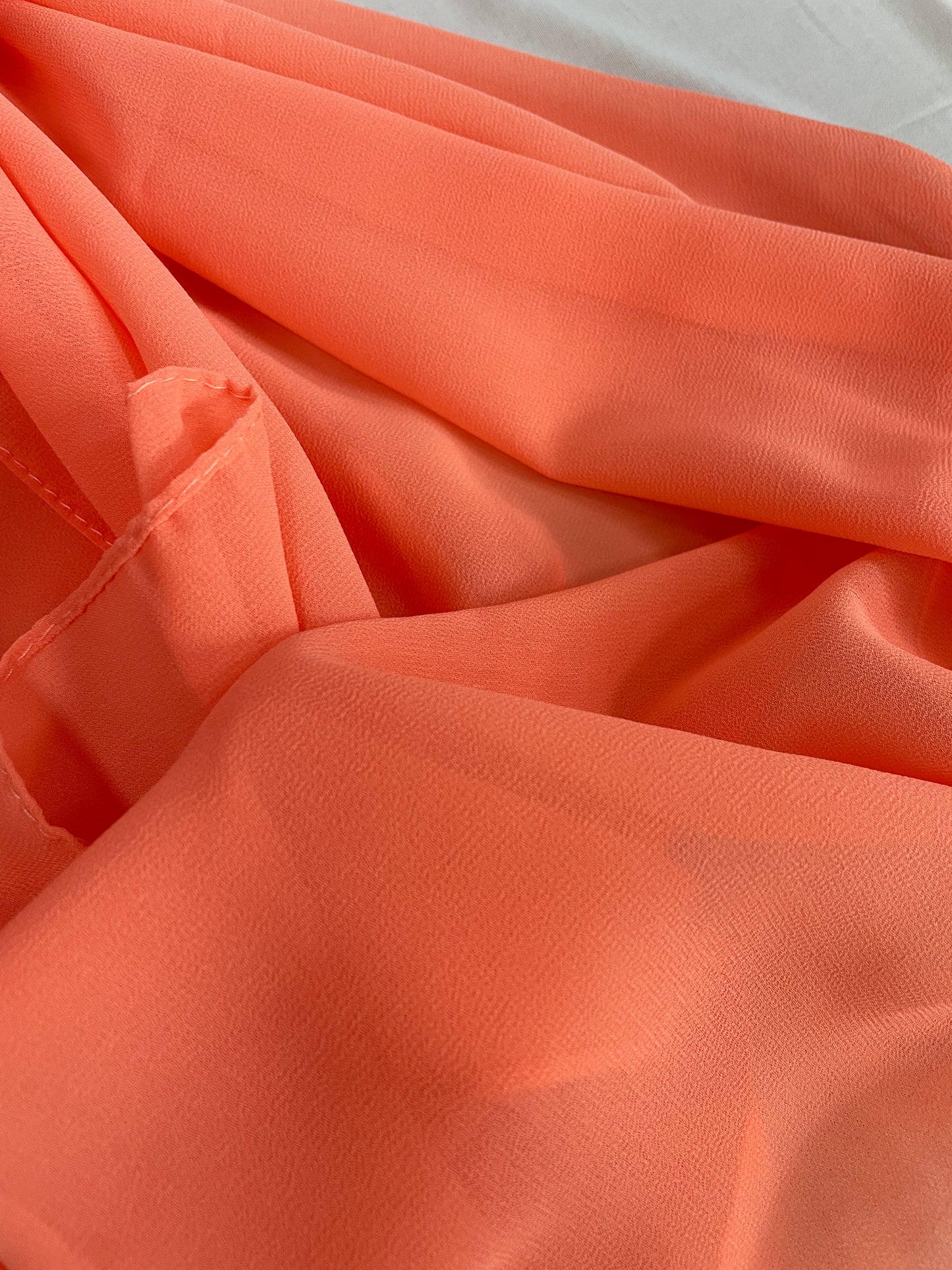 Chiffon Hijab Orange