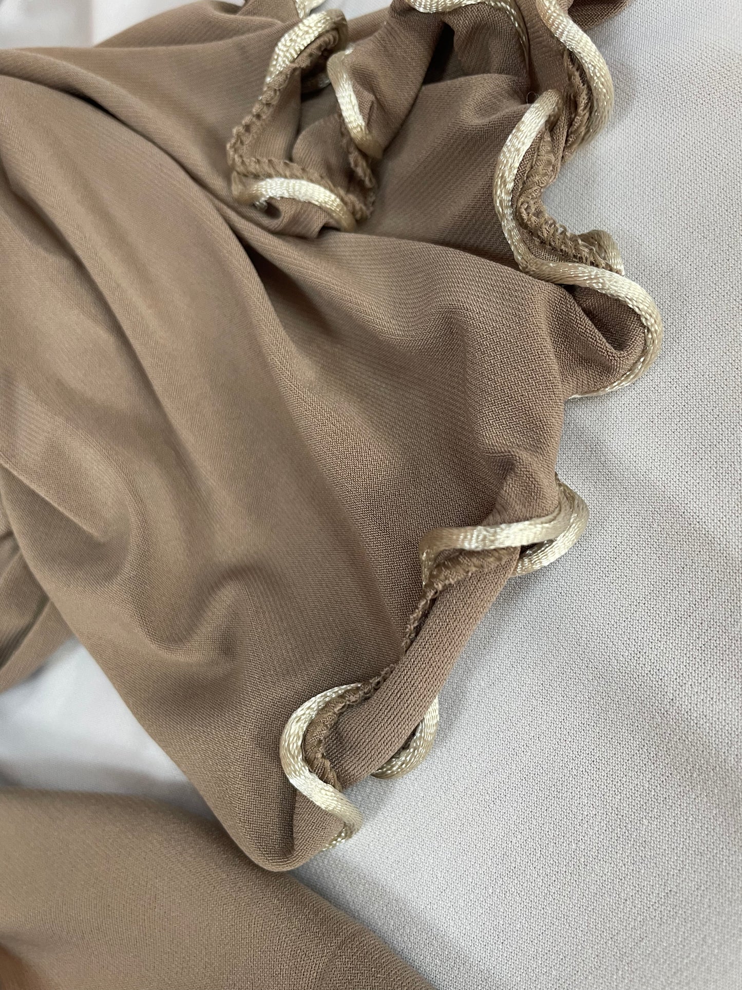 Premium Jersey Hijab braun