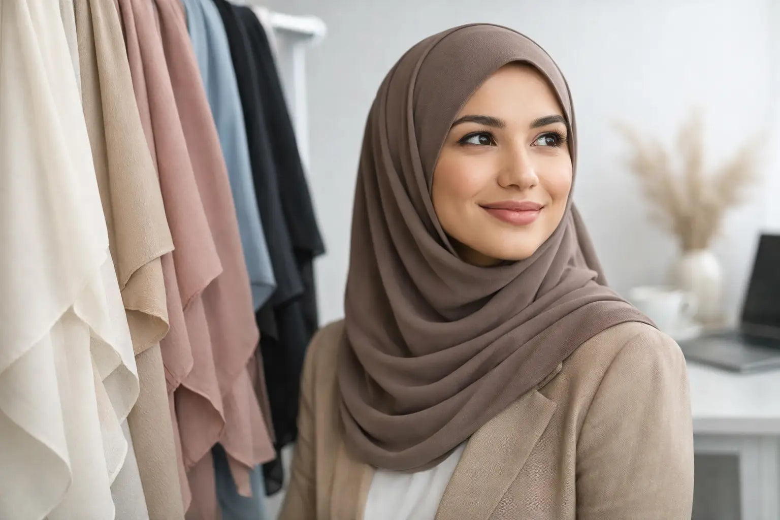 Welcher Hijab-Stoff für den Alltag?