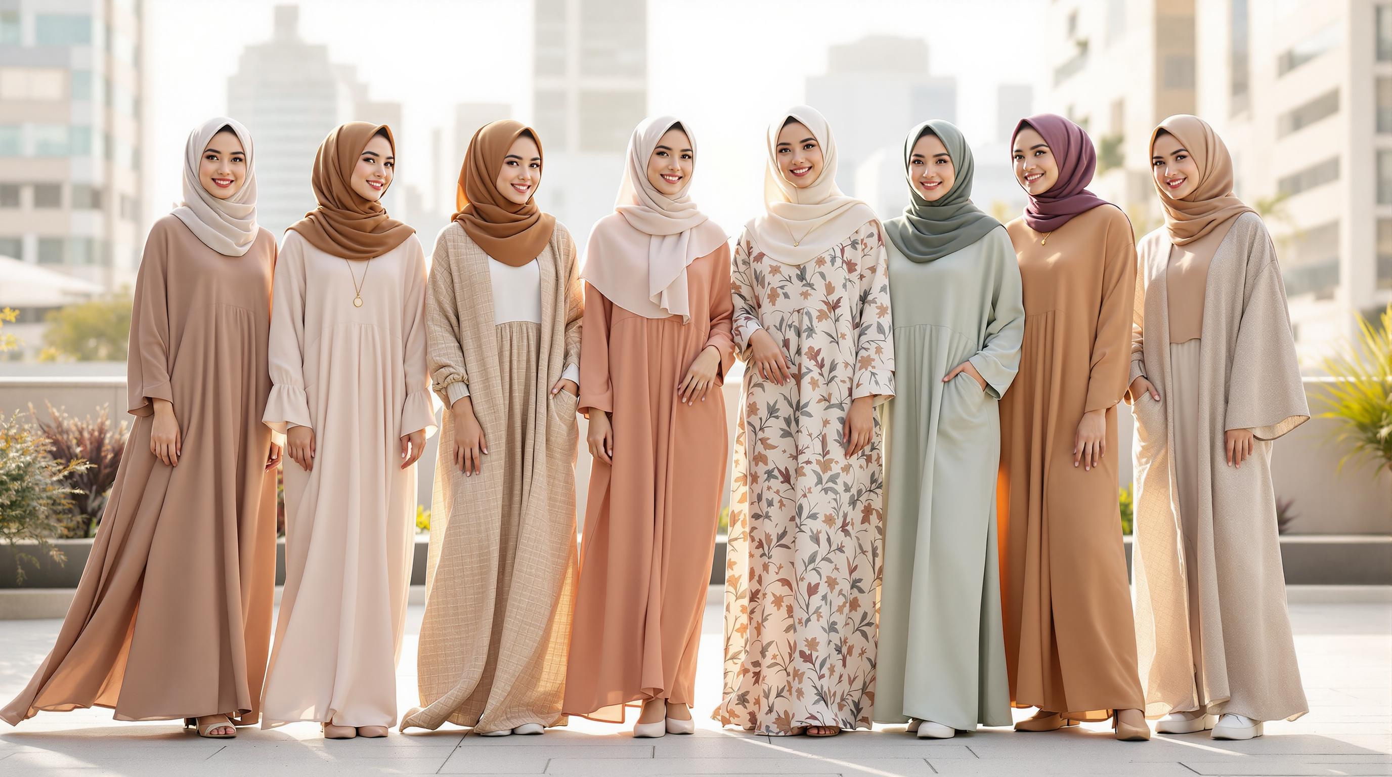 7 Zeitlose Abaya-Styles für den Alltag