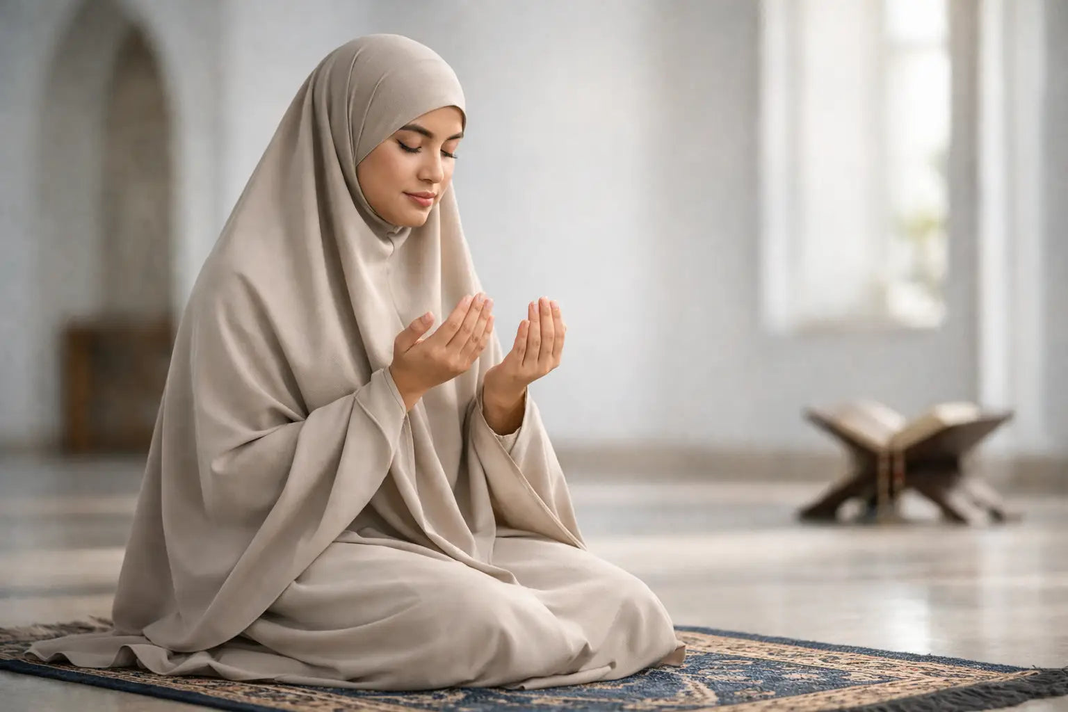 Khimar zum Gebet tragen - so passt es