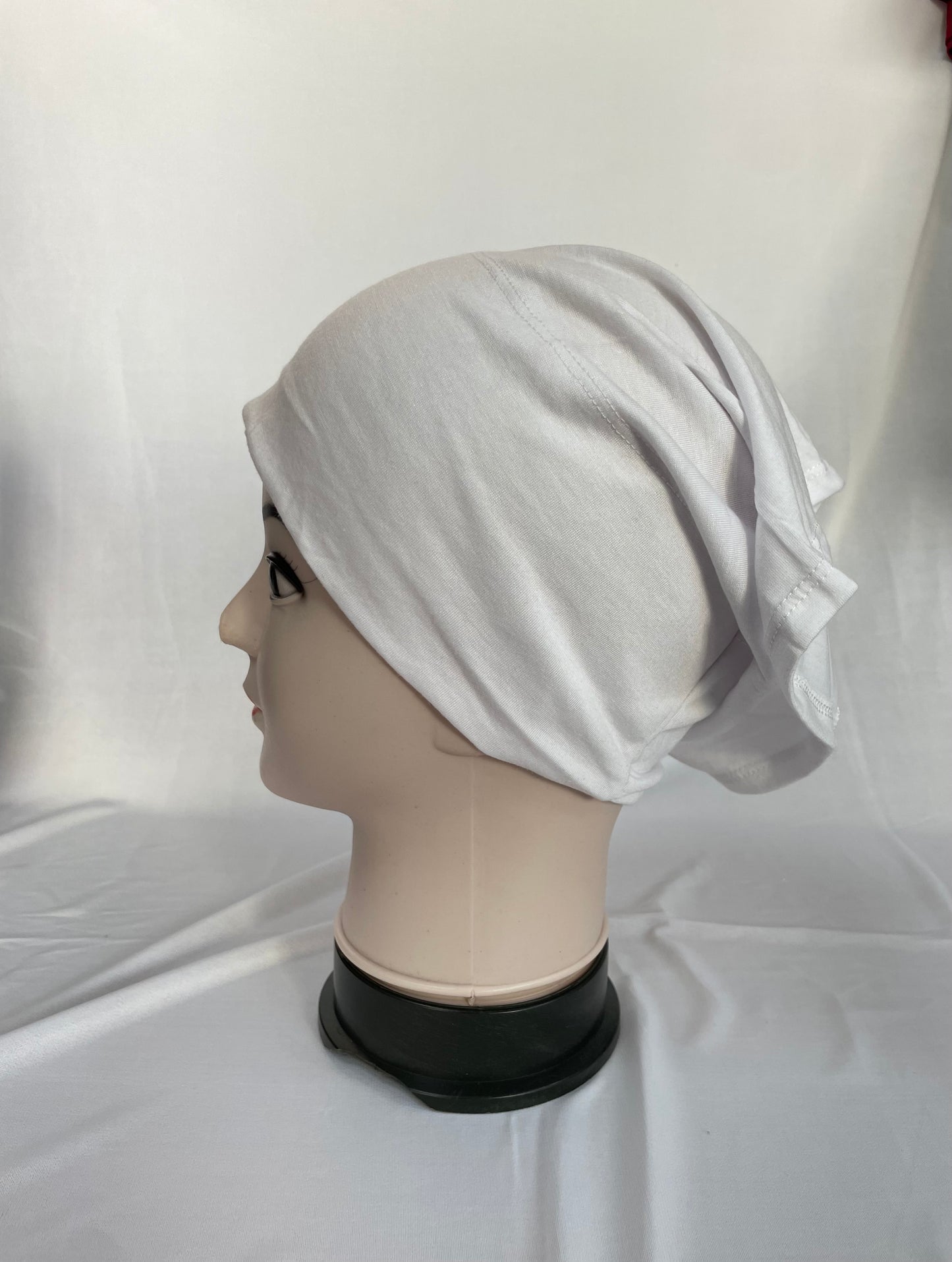 Unterkopftuch Weiß