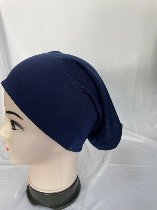 Unterkopftuch Dunkelblau