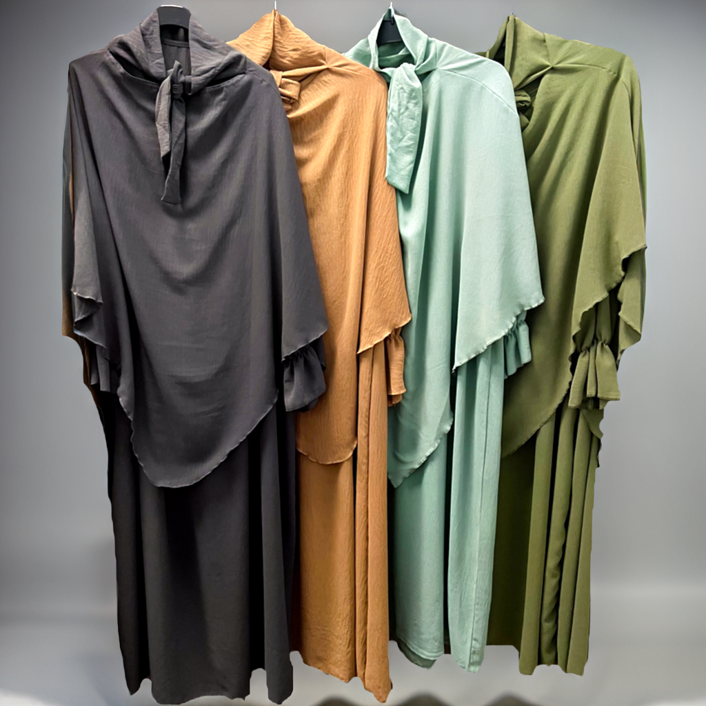 Khimar aus Jazz – Modisches islamisches Khimar für den Alltag.