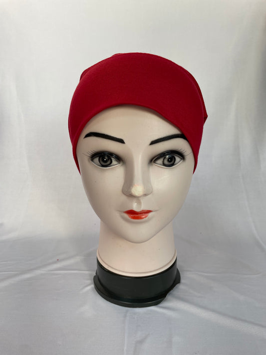 Unterkopftuch Rot