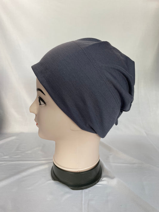 Unterkopftuch Dunkelgrau