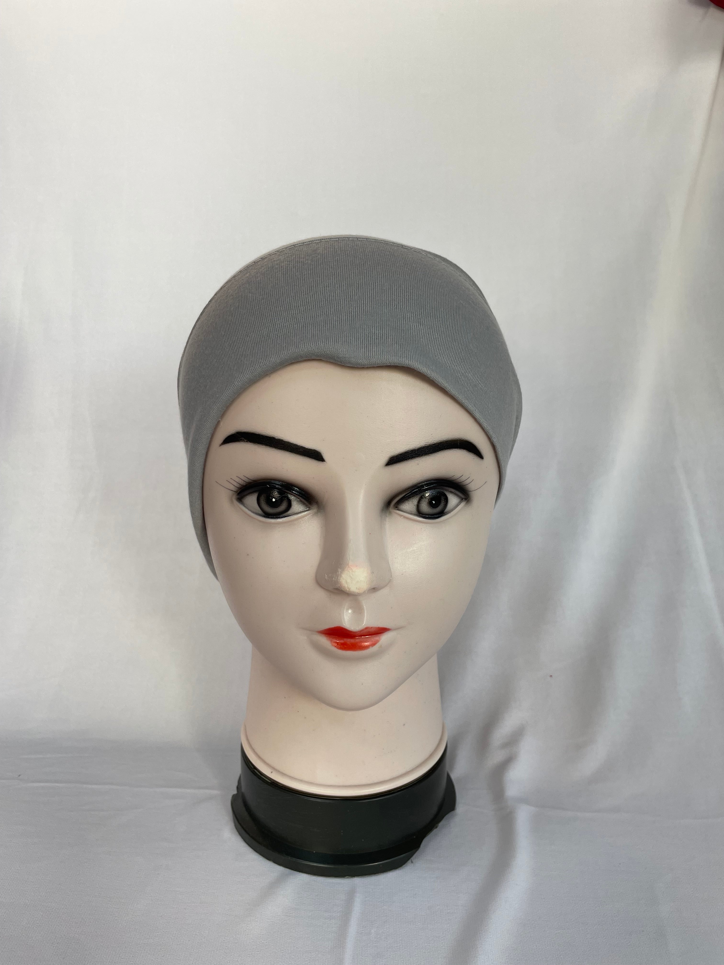 Unterkopftuch hellgrau