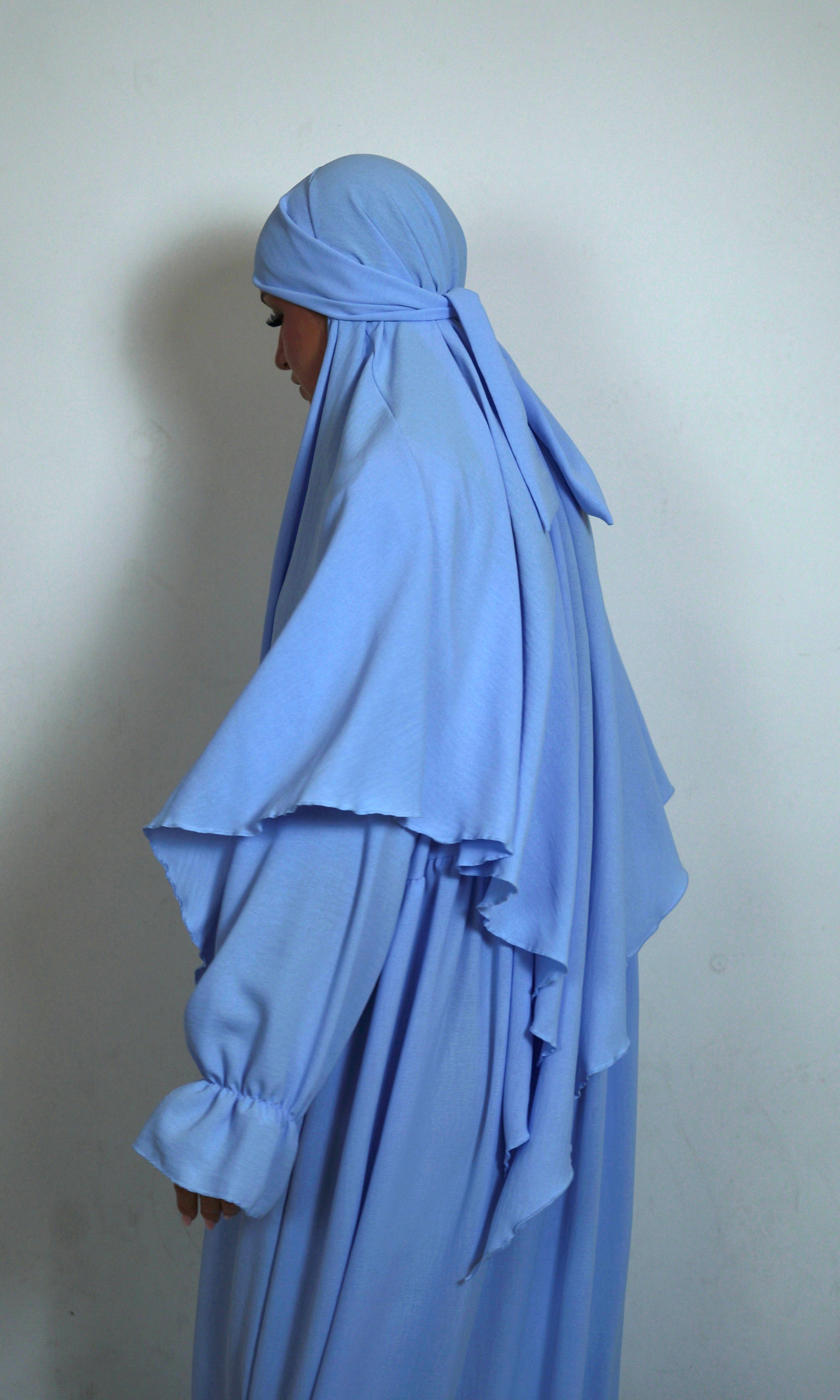 Hellblauer Khimar
