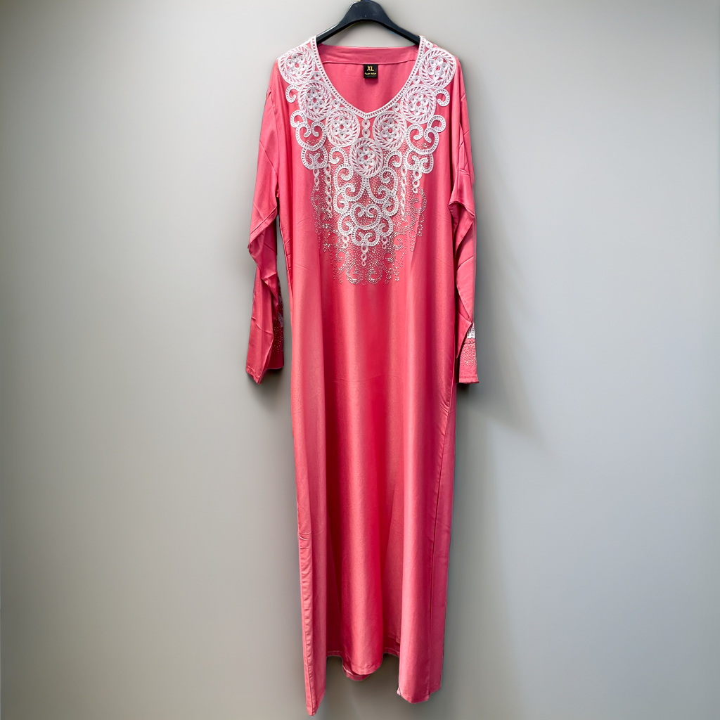 Abaya in Rosa