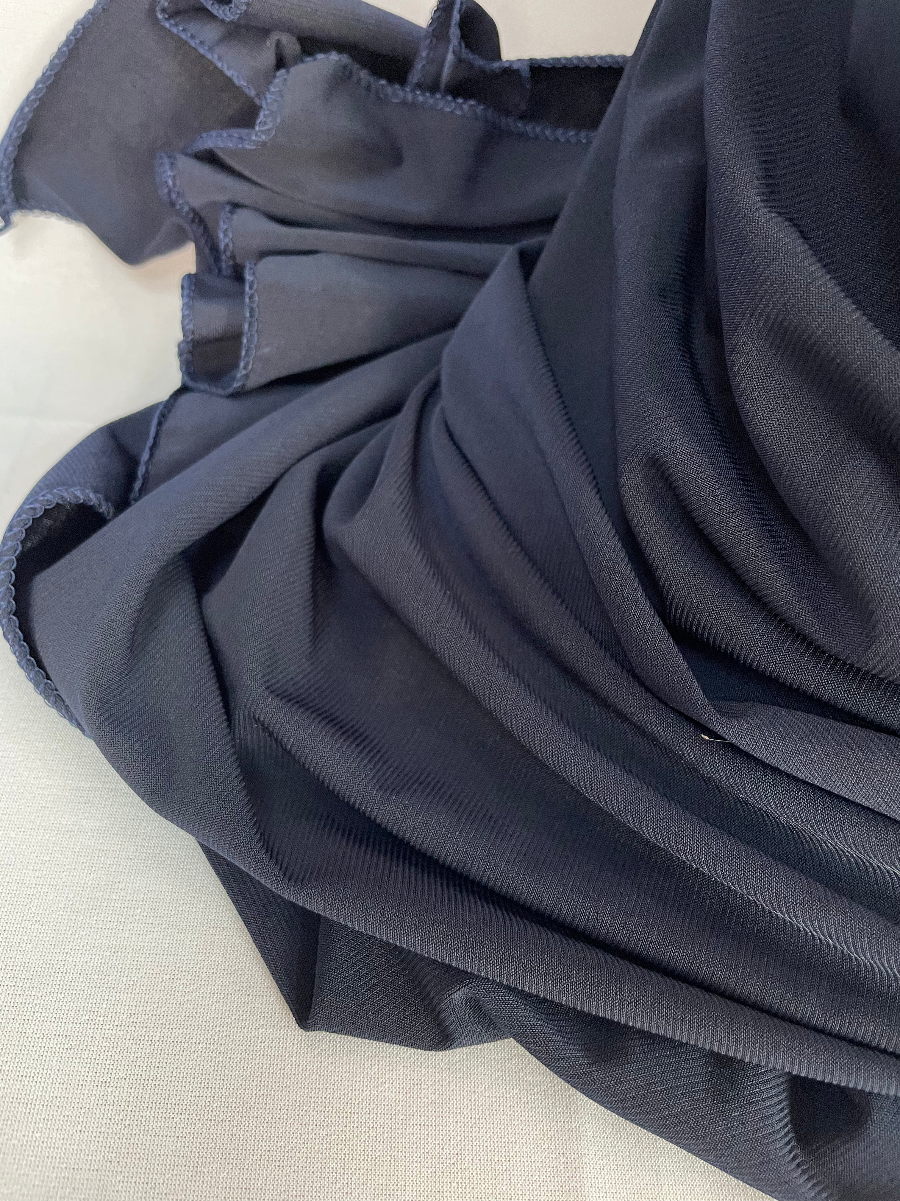 Jersey Hijab dunkelblau