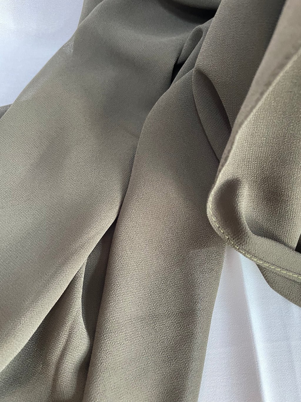 Chiffon Hijab dunkelgrün