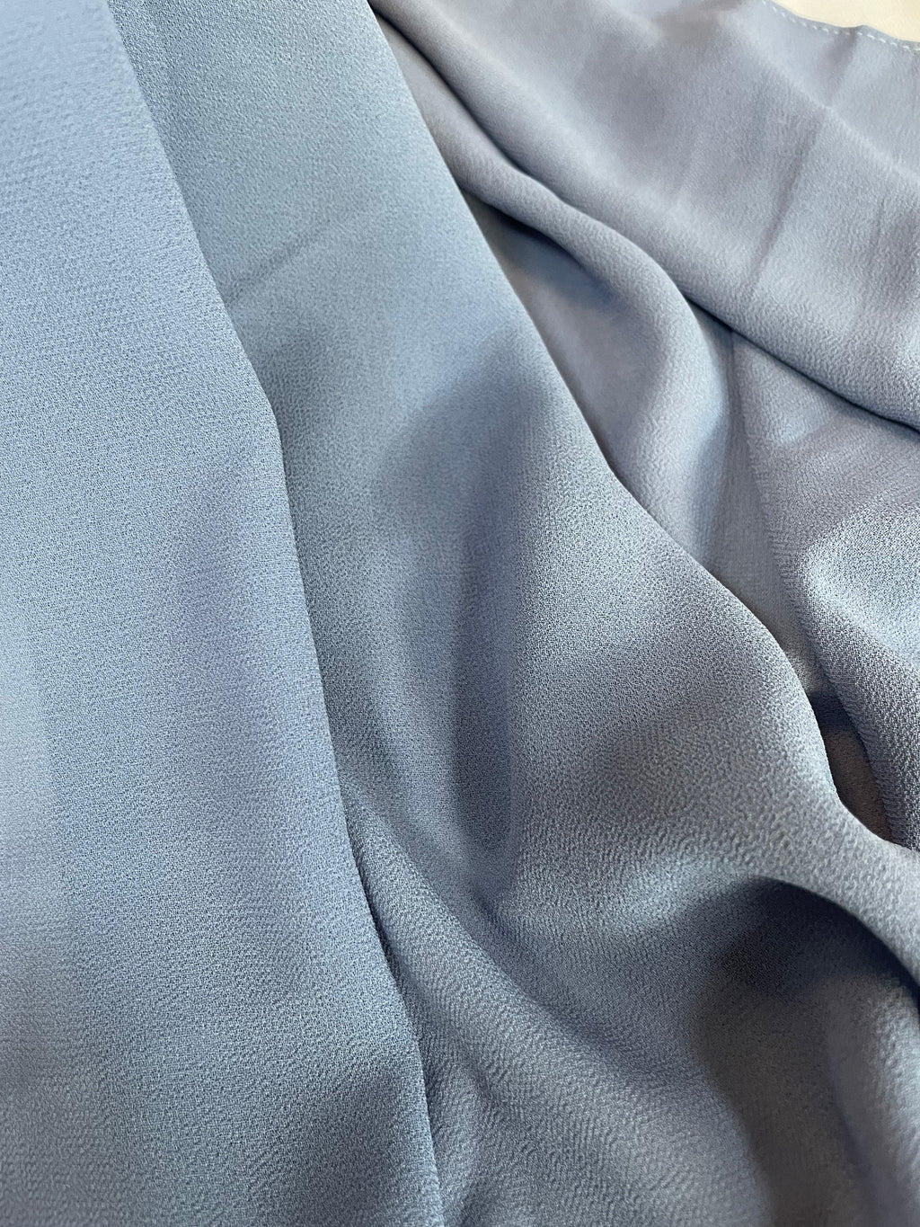 Chiffon Hijab dunkelgrau