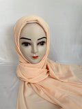 Chiffon Hijab hellrosa