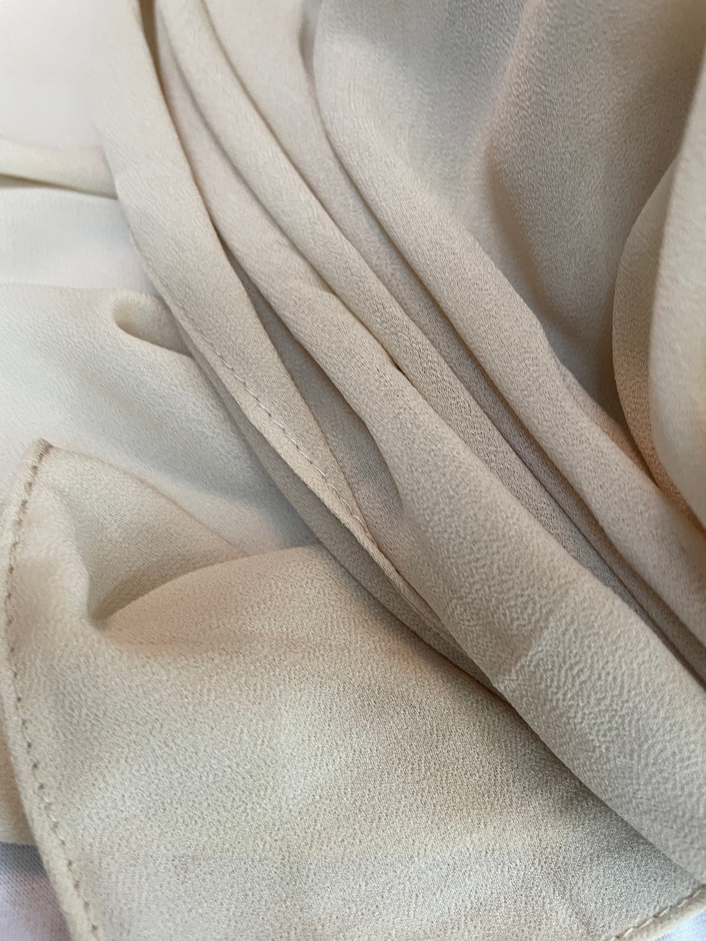 Chiffon Hijab beige