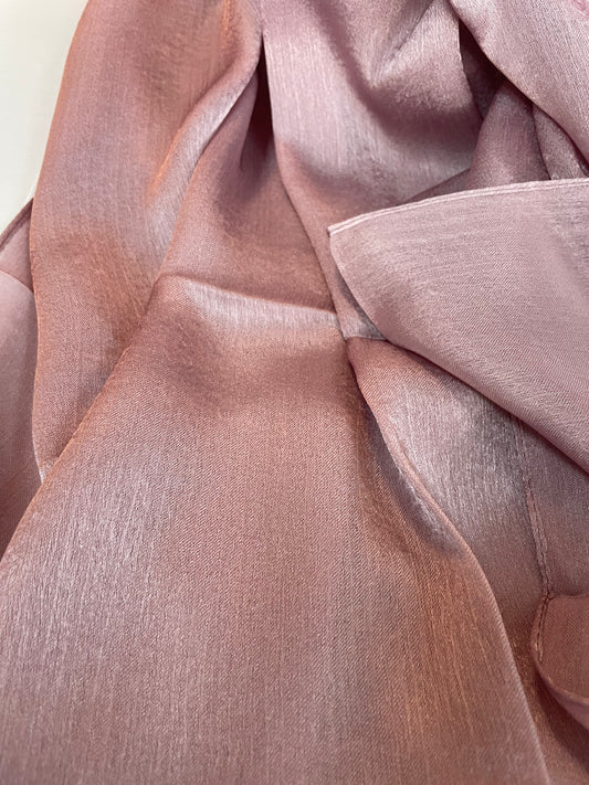 Satin Hijab rosa