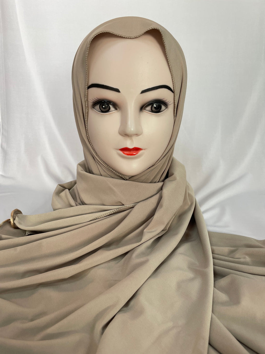 Premium Jersey Hijab beige