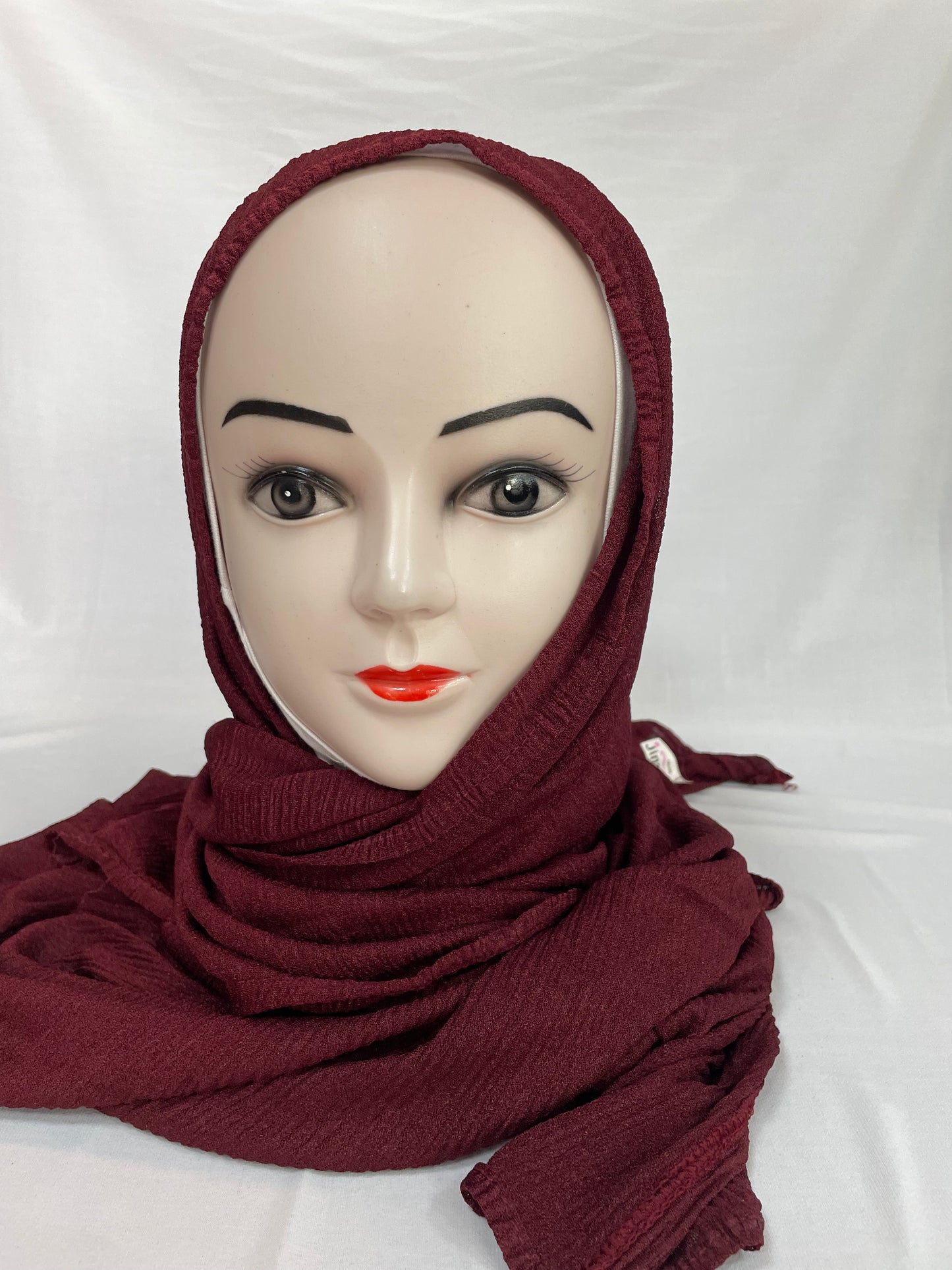 Kaschmir Hijab Rot – elegant kombiniert 