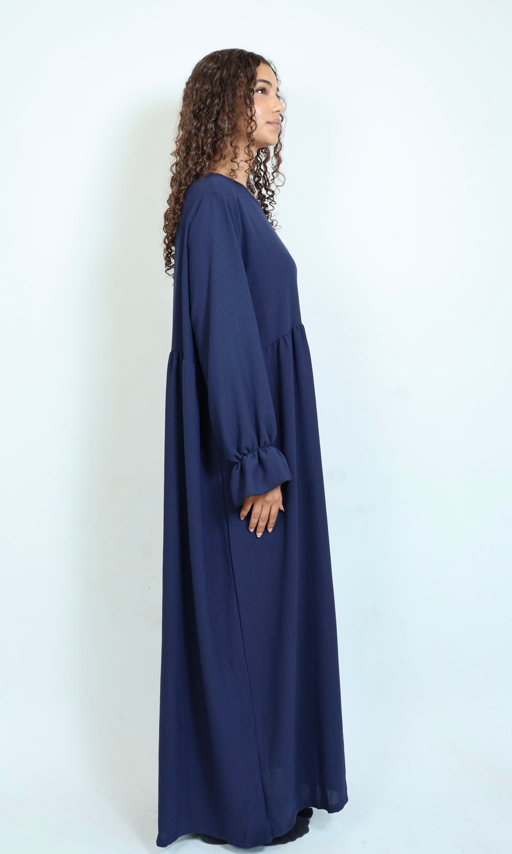 Luftiges Damenkleid in Dunkelblau